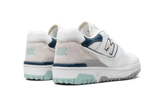 New Balance 550 White Winter Fog Navy