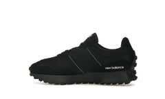 New Balance 327 Black White Tongue Logo