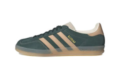 Adidas Gazelle Indoor Shadow Green Warm Sandstone