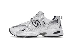 New Balance 530 White Silver Navy
