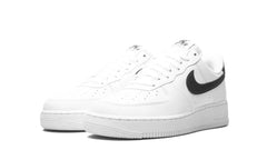 Nike Air Force 1 Low '07 White Black Pebbled Leather