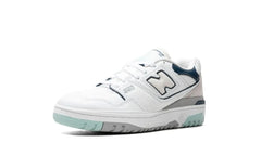New Balance 550 White Winter Fog Navy