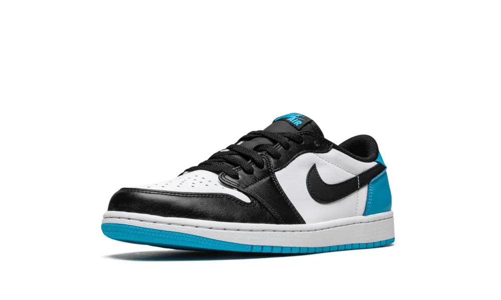 Jordan 1 Retro Low OG Black Dark Powder Blue