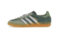 Adidas Gazelle Indoor Mineral Green Silver Dawn