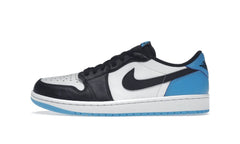 Jordan 1 Retro Low OG Black Dark Powder Blue