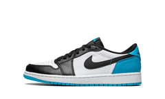 Jordan 1 Retro Low OG Black Dark Powder Blue