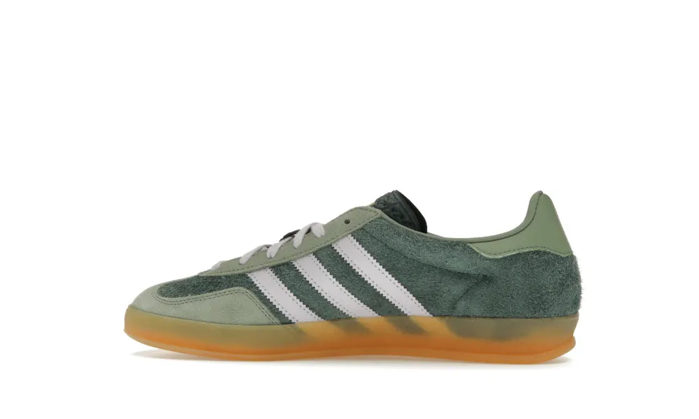 Adidas Gazelle Indoor Mineral Green Silver Dawn