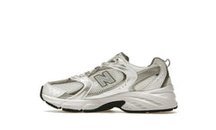 New Balance 530 White Silver Metallic