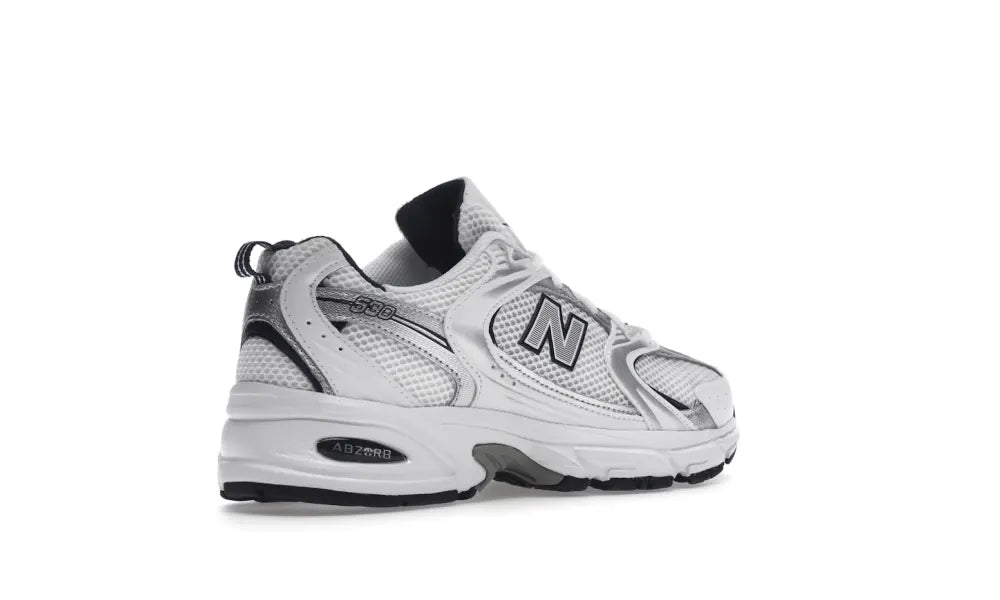 New Balance 530 White Silver Navy
