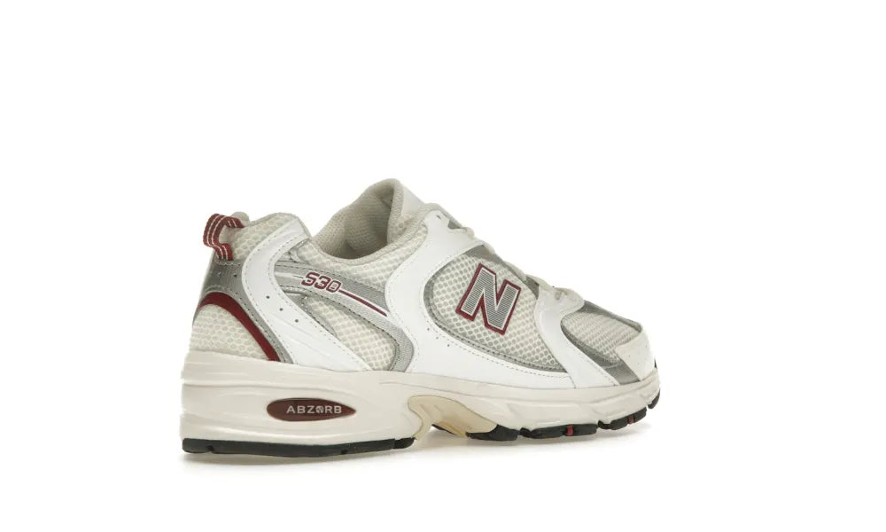 New Balance 530 Sea Salt Mercury Red